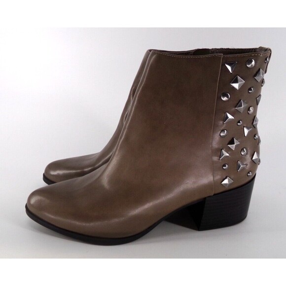Circus Sam Edelman Jaimee Boot Size 9.5 Studded Dark Taupe Booties New - Picture 4 of 8